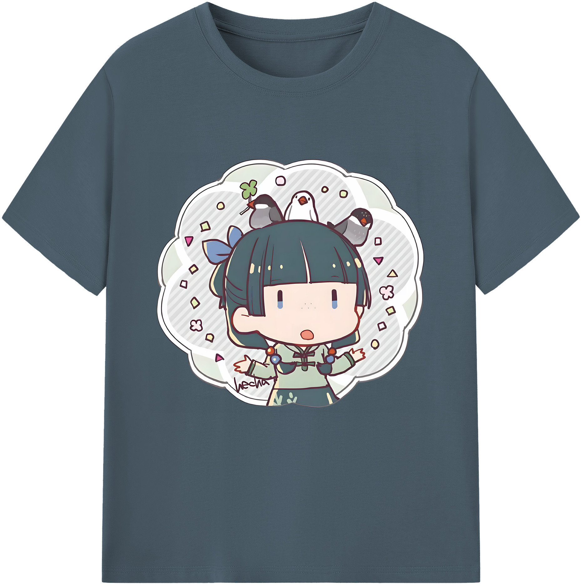 （画像用） 薬屋のひとりごと The Apothecary Diaries 綿100％半袖Tシャツ（フロントプリント）